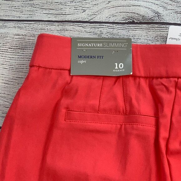 Christopher & Banks sz 10 Capri Signature Slimming Pull on Modern Fit New NWT - Picture 5 of 9